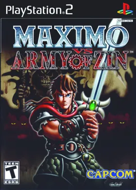 Maximo vs Army of Zin box cover front